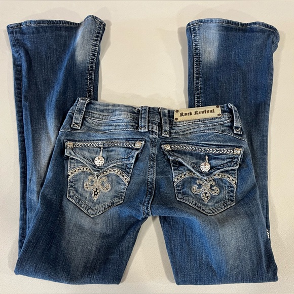 Rock Revival flare jeans size 26 - Picture 1 of 3